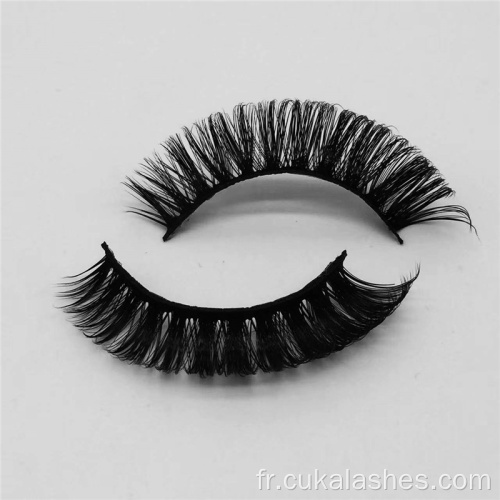 D Curl Russe Lashes 15 mm Russian Strip Cousshes